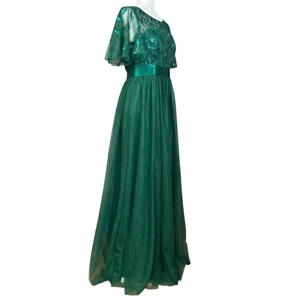 NEW Ever Pretty Evening Dress XL? Sequins Fairy Whimsycore Party Formal - Picture 3 of 16